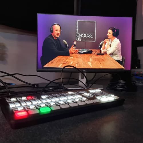 Synergy Video podcast studio