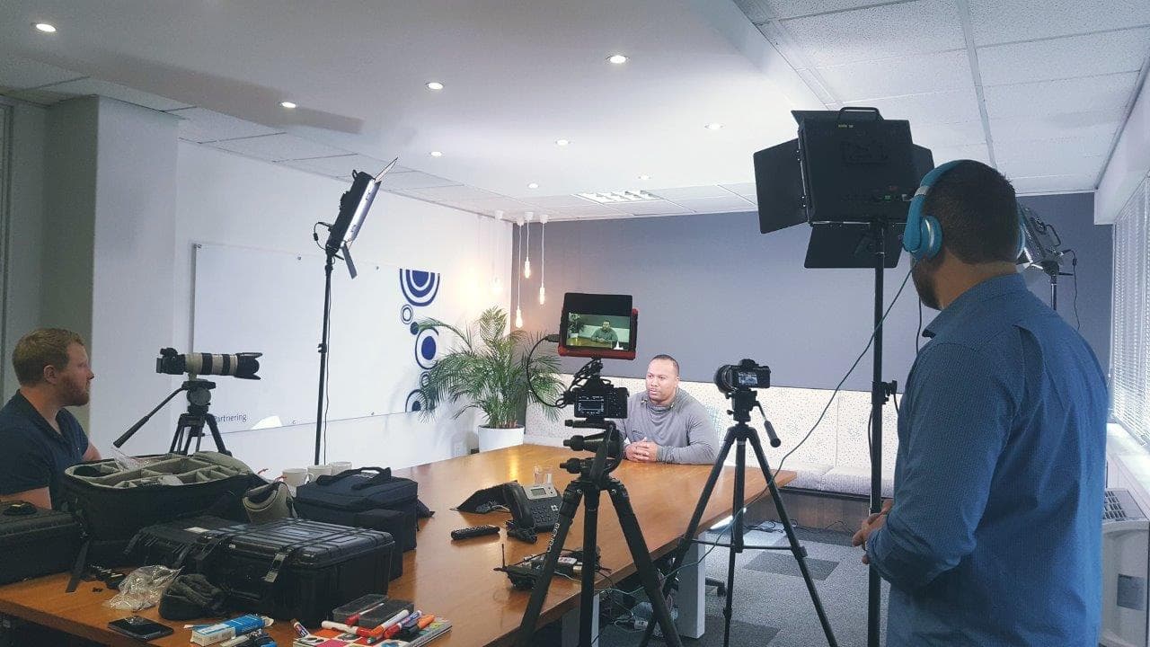 Behind the scenes at Synergy Video Productions